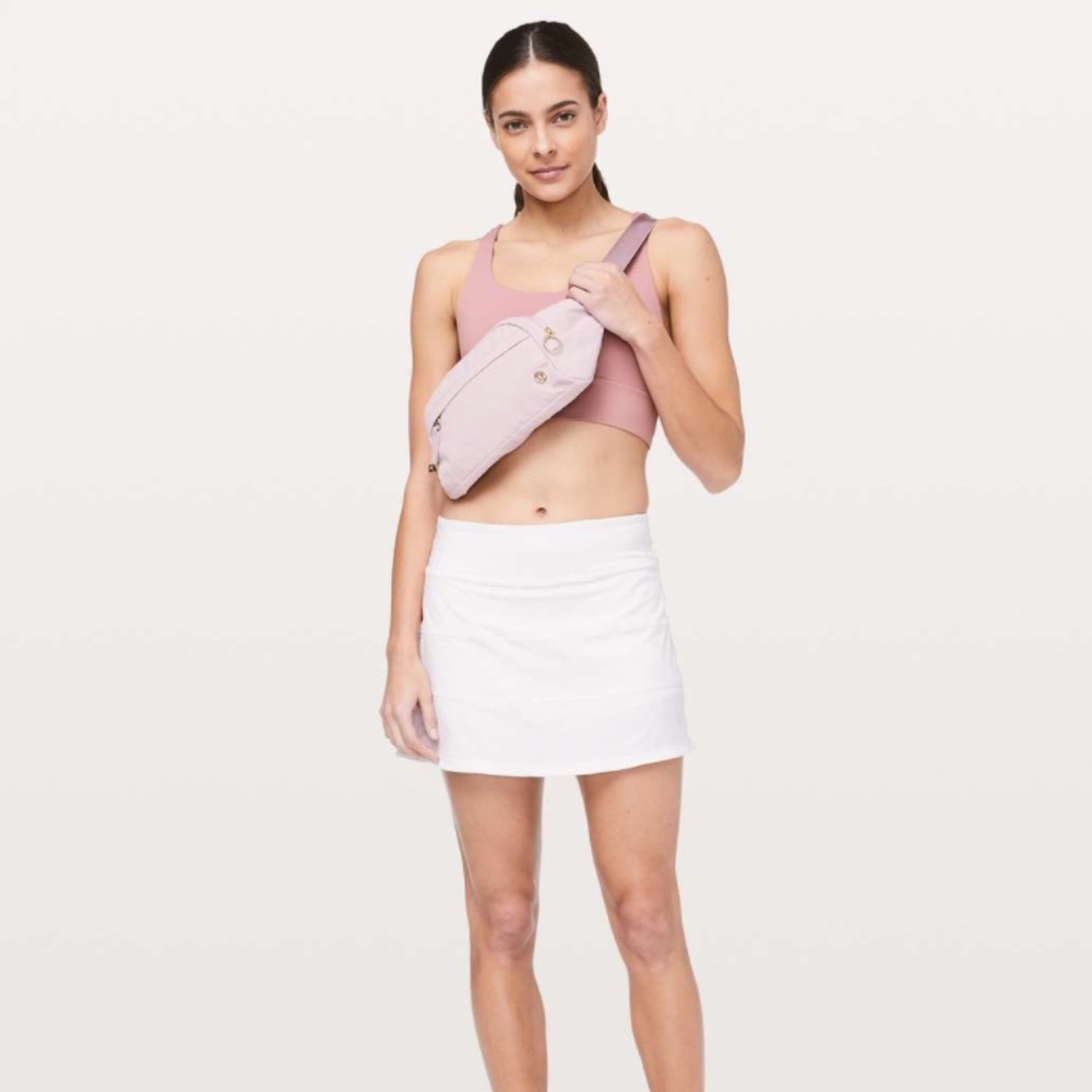 Lululemon Pace Rival Skirt (Tall)—4-way Stretch—15”—White—Size 12